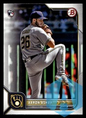2022 Bowman Aaron Ashby #21 Rookie Milwaukee Brewers